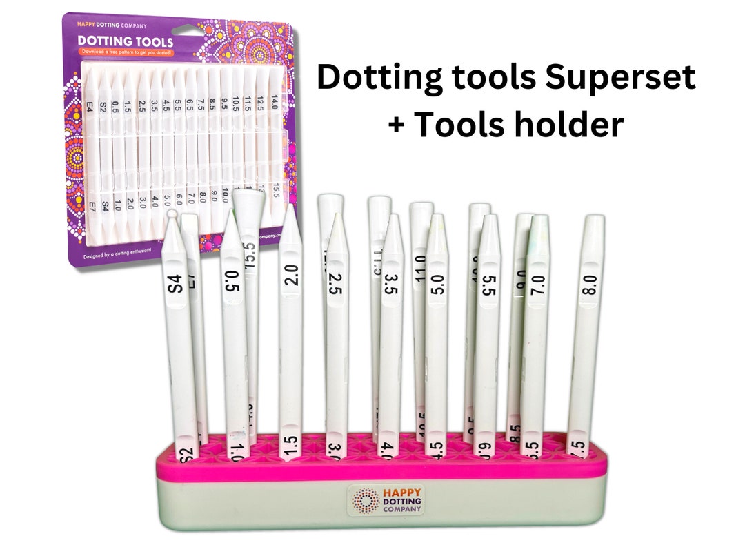 Happy Dotting Tool Set 9pc, Art Supplies Online Australia - Same Day  Shipping