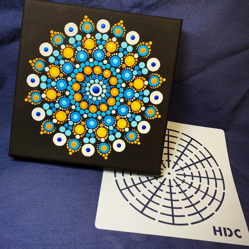 Dot Painting Mandala Kit 13 outils de peinture parsèmement Etsy