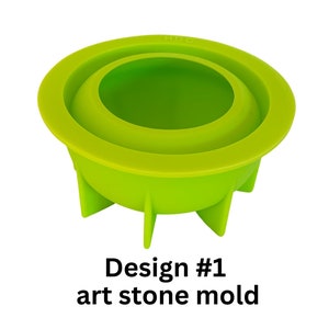 Art Stone Mold #1 by Happy Dotting Company silicone rock mold