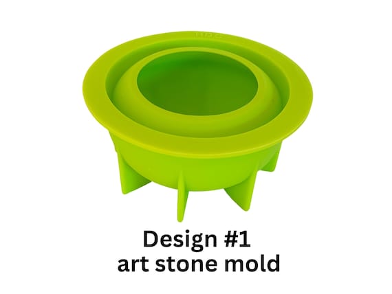 Art Stone Mold #1 by Happy Dotting Company silicone rock mold