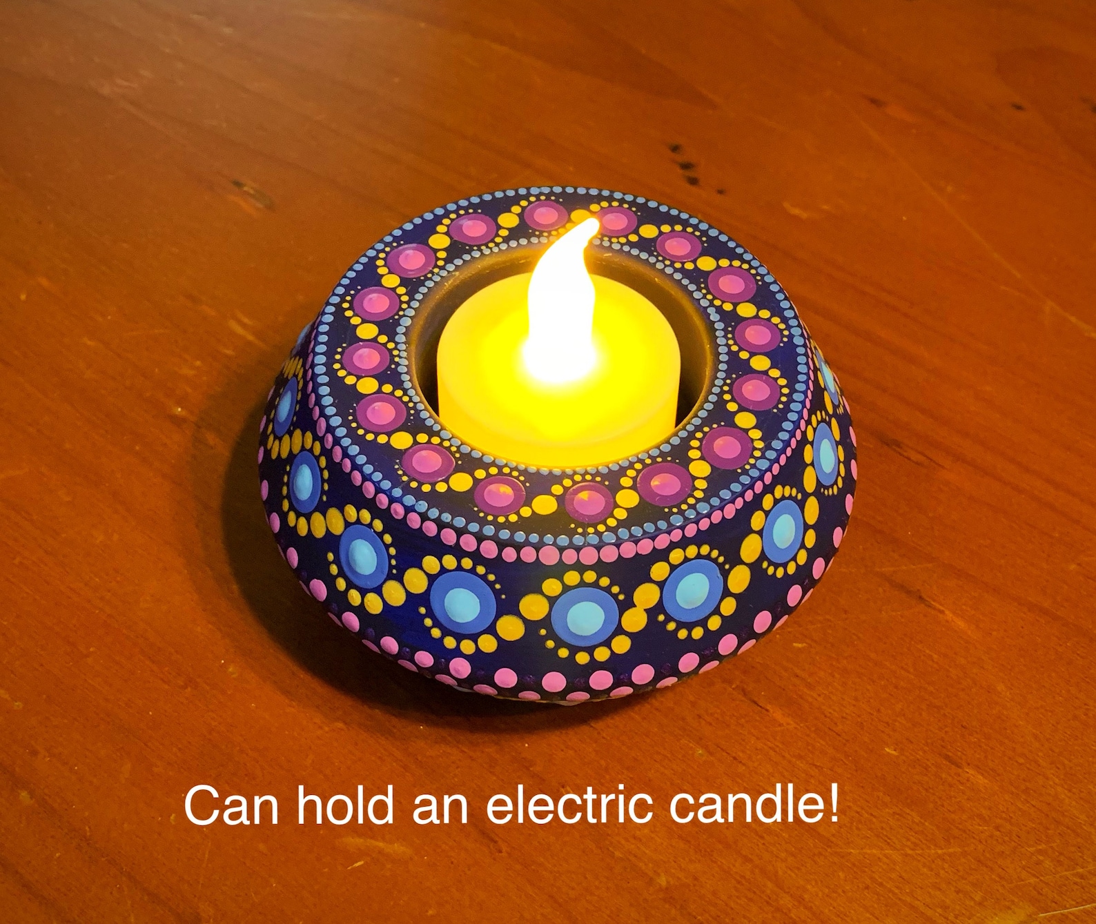 Tea Light Holder Mold Design 1 Silicone Mould Happy Dotting Etsy