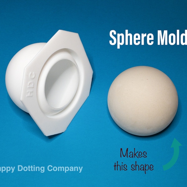 Moule sphérique en silicone Happy Dotting Company