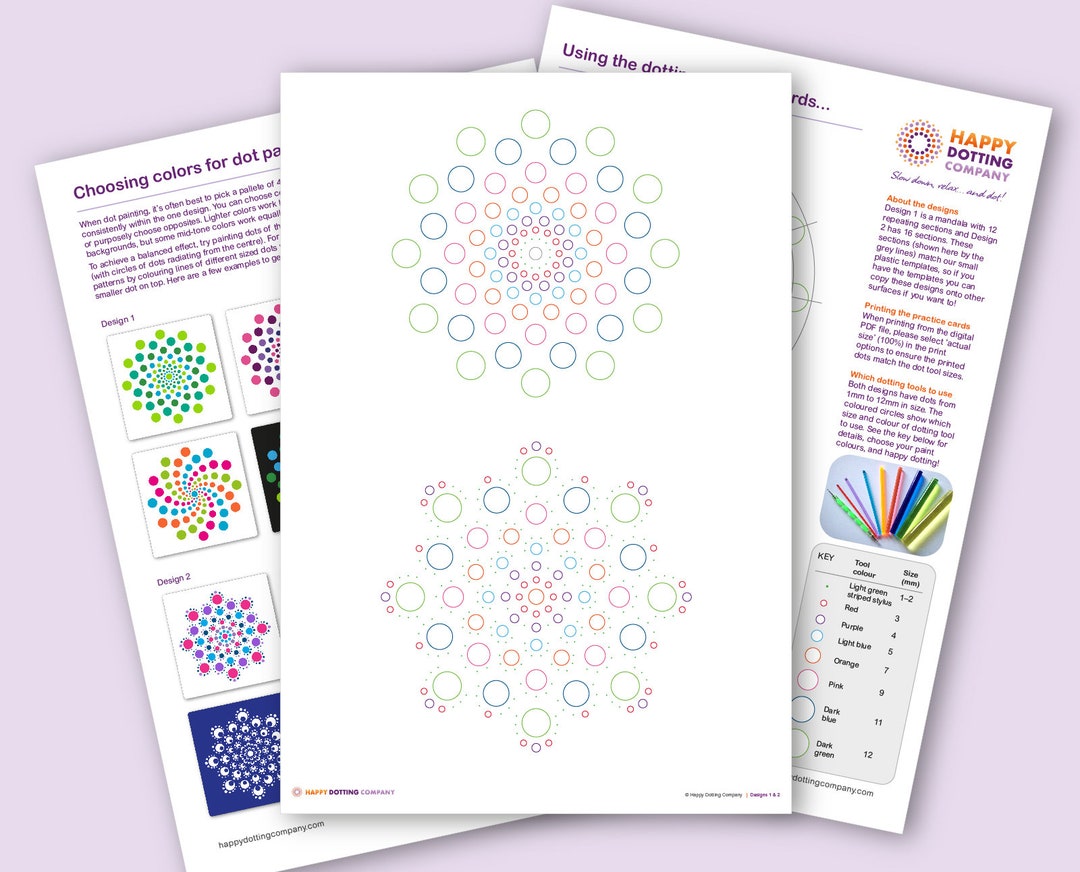 PDF Download Mandala Patterns Printable - Etsy