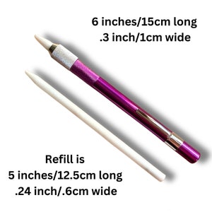 Erasable marker for guidelines for Dotting Mandala art Happy Dotting Company white / grey color mandala dot art pencil image 8