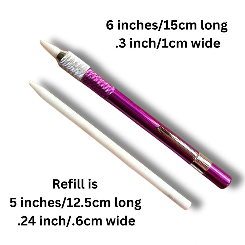 Erasable marker for guidelines for Dotting Mandala art Happy Dotting Company white / grey color mandala dot art pencil image 8