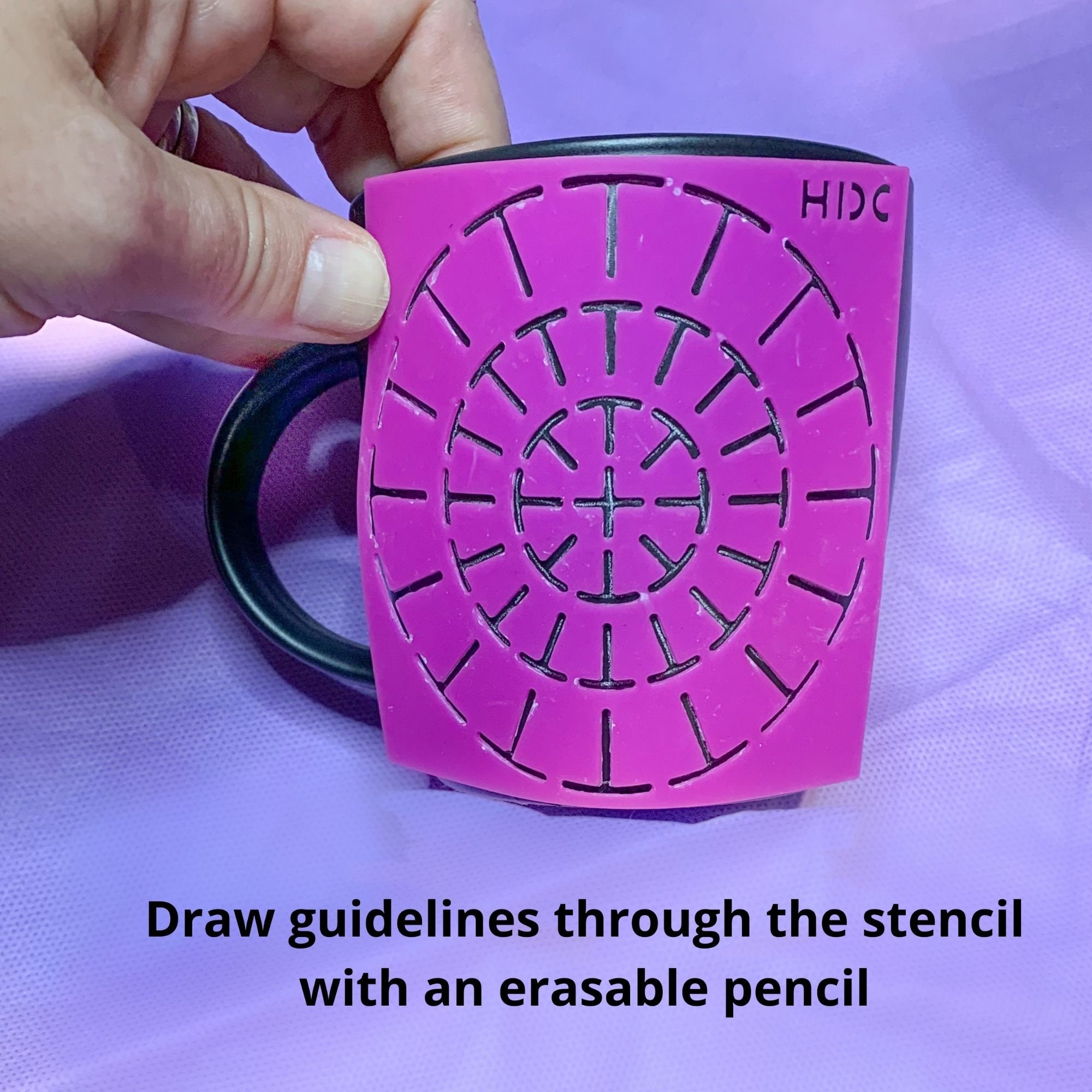 Stencil Set 4 Piece by Happy Dotting Company Stencils / Etsy