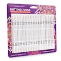 Dotting tools for dot painting mandalas - Happy Dotting Company - 16pc double ended super set for mandala dot art - Stylus - Ellipse Tool product logo