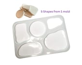 Art Stone Silicone Mold: Multi-Shape Rock Casting Mould