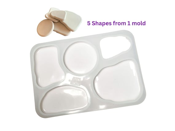 Rock molds to make Art Stones Multi Mold silicone mold for making blank rocks mould silicon Happy Dotting Company
