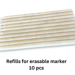 Refills - Erasable marker for guidelines for Dotting Mandala art - 10 pcs - Happy Dotting Company -  mandala dot art pencil