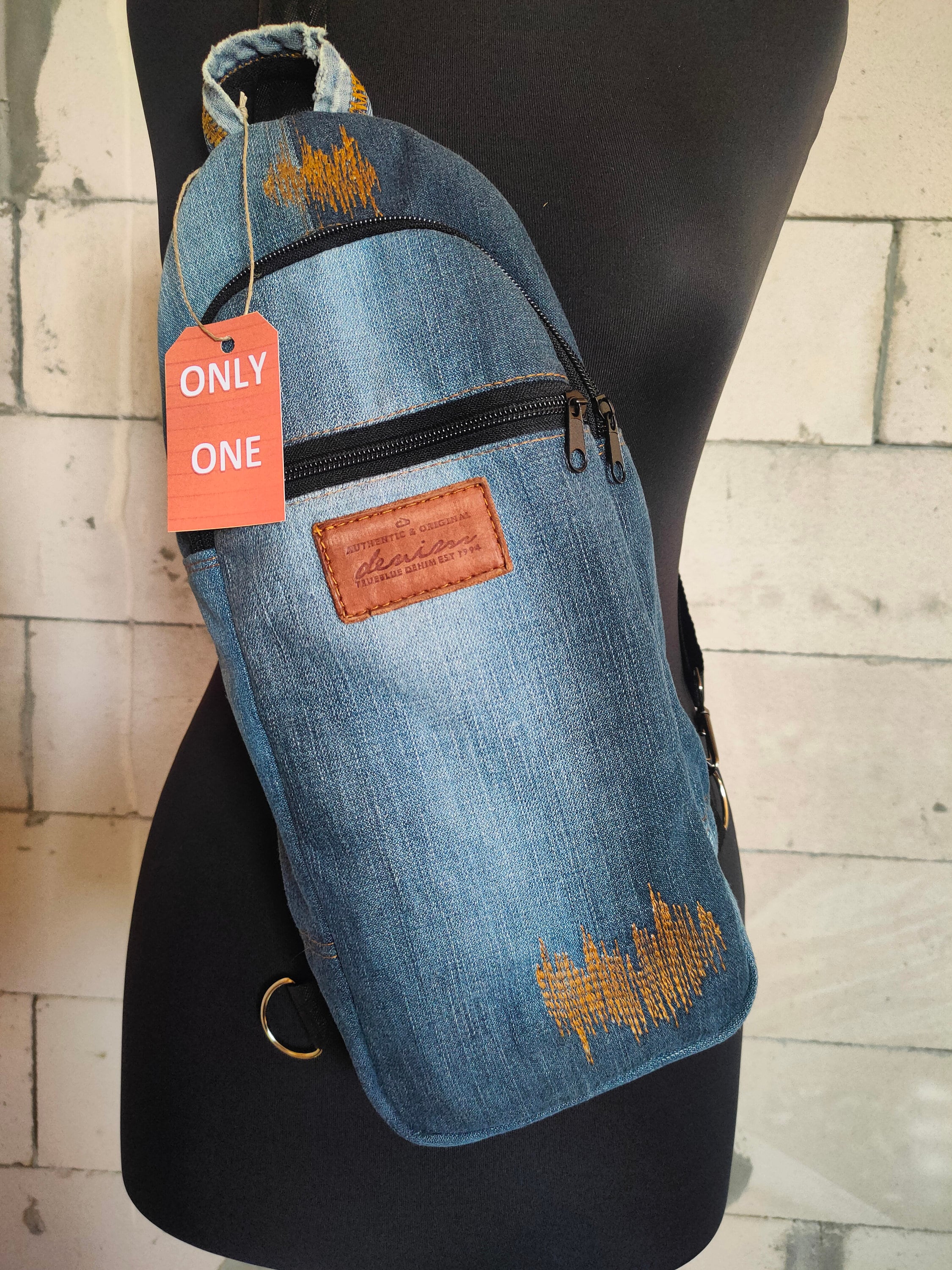 Jeans cloth sling bags sale