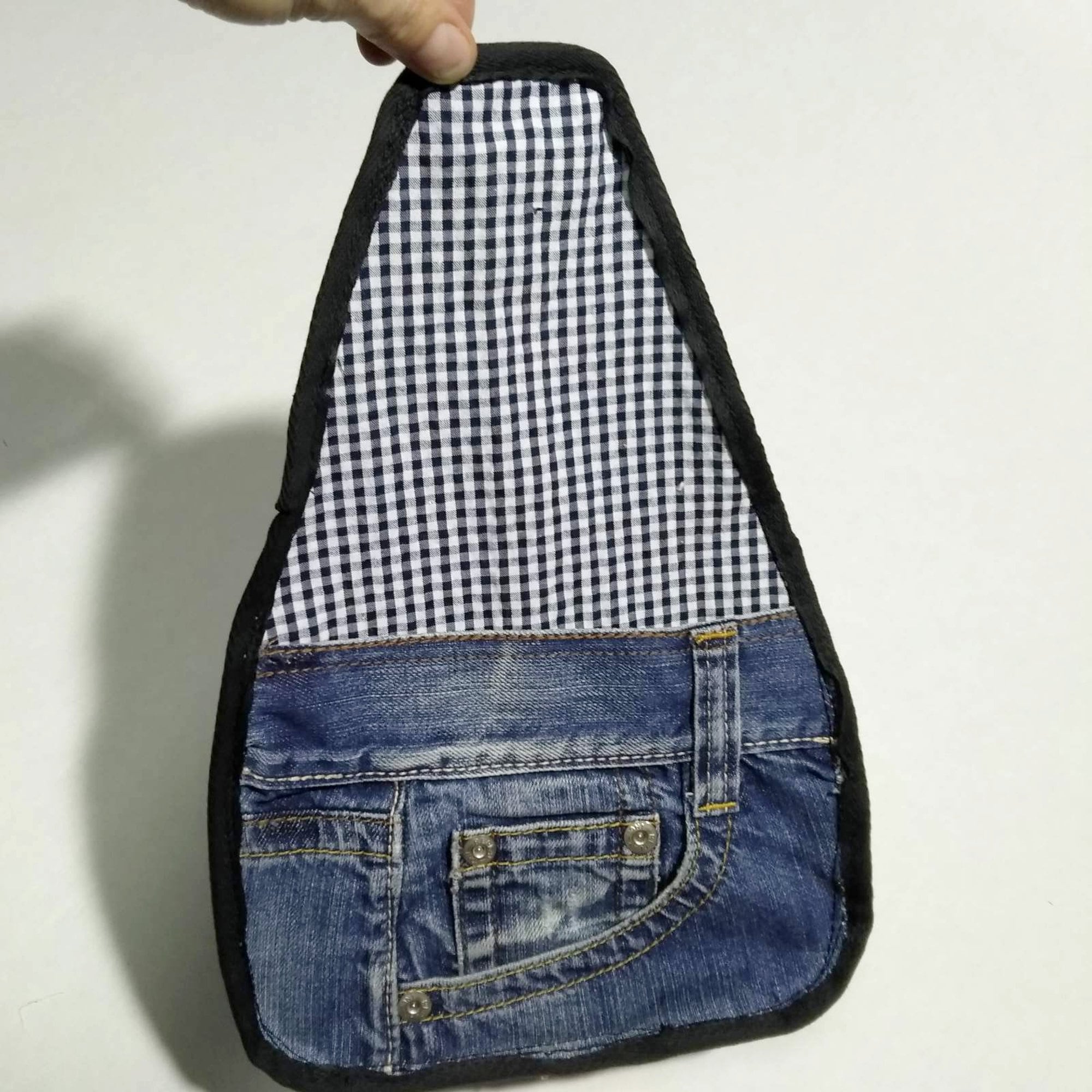 Denim Sling Bag Sewing Pattern Sling Backpack Pdf Pouch Etsy