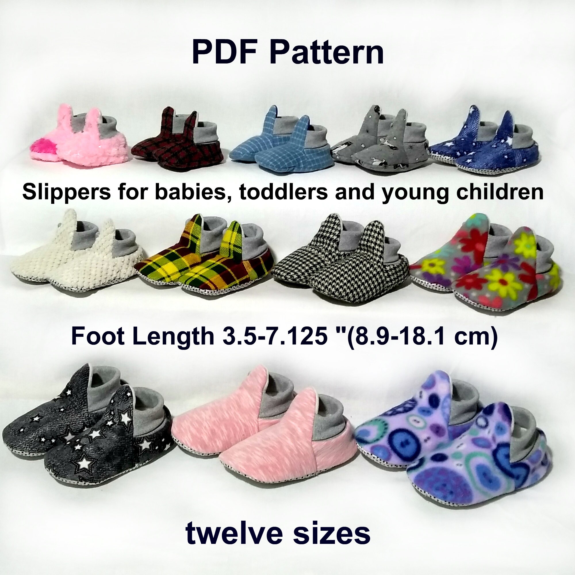 Booties slippers shoes for babies toddlers and young Etsy