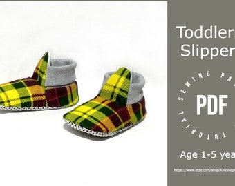 Kids Shoes Sewing Pattern / Slippers PDF