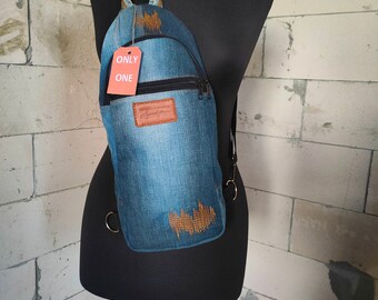 Denim Sling Bag / Backpack / Only One