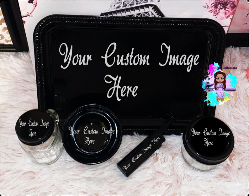 Personalized Rolling Tray Set Etsy