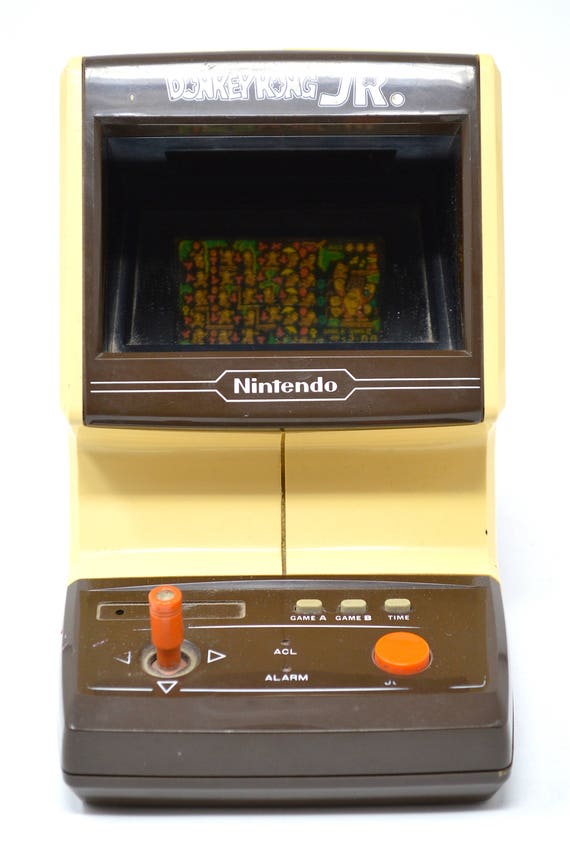 donkey kong handheld game 1980s