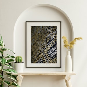 Kabah, kaaba ka Kiswah Photographic print (Portrait Version)