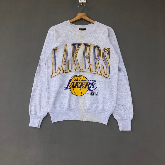 Rare Vintage NBA Los Angeles Lakers Sweatshirt Print Out | Etsy