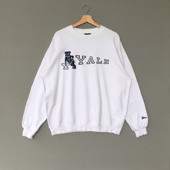 Vintage Yale University Sweatshirt Pullover Jumper