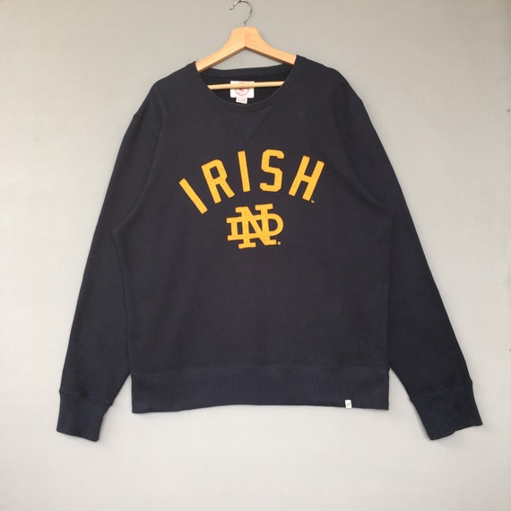 Notre dame embroidered sweatshirt Clearance