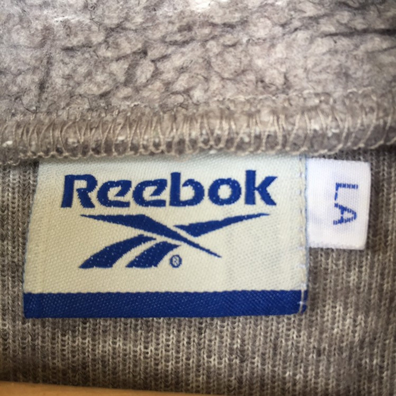 Reebok Fleece Sweater /reebok Sweater Embroidery Logo Jumper - Etsy UK