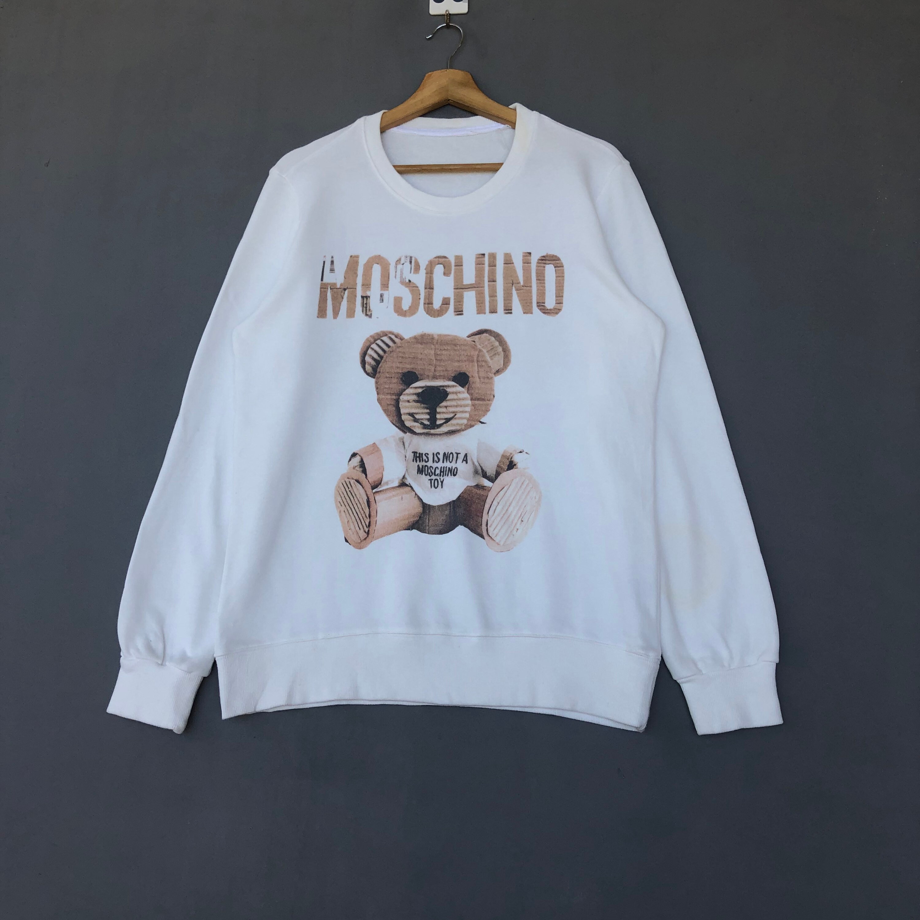 Худи Moschino Toy с медведем