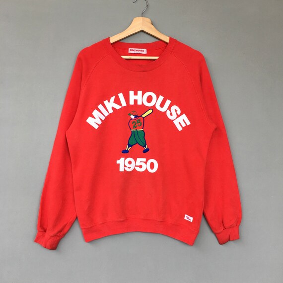 Rare Vintage Miki House Sweatshirt / Miki House Sport - Etsy