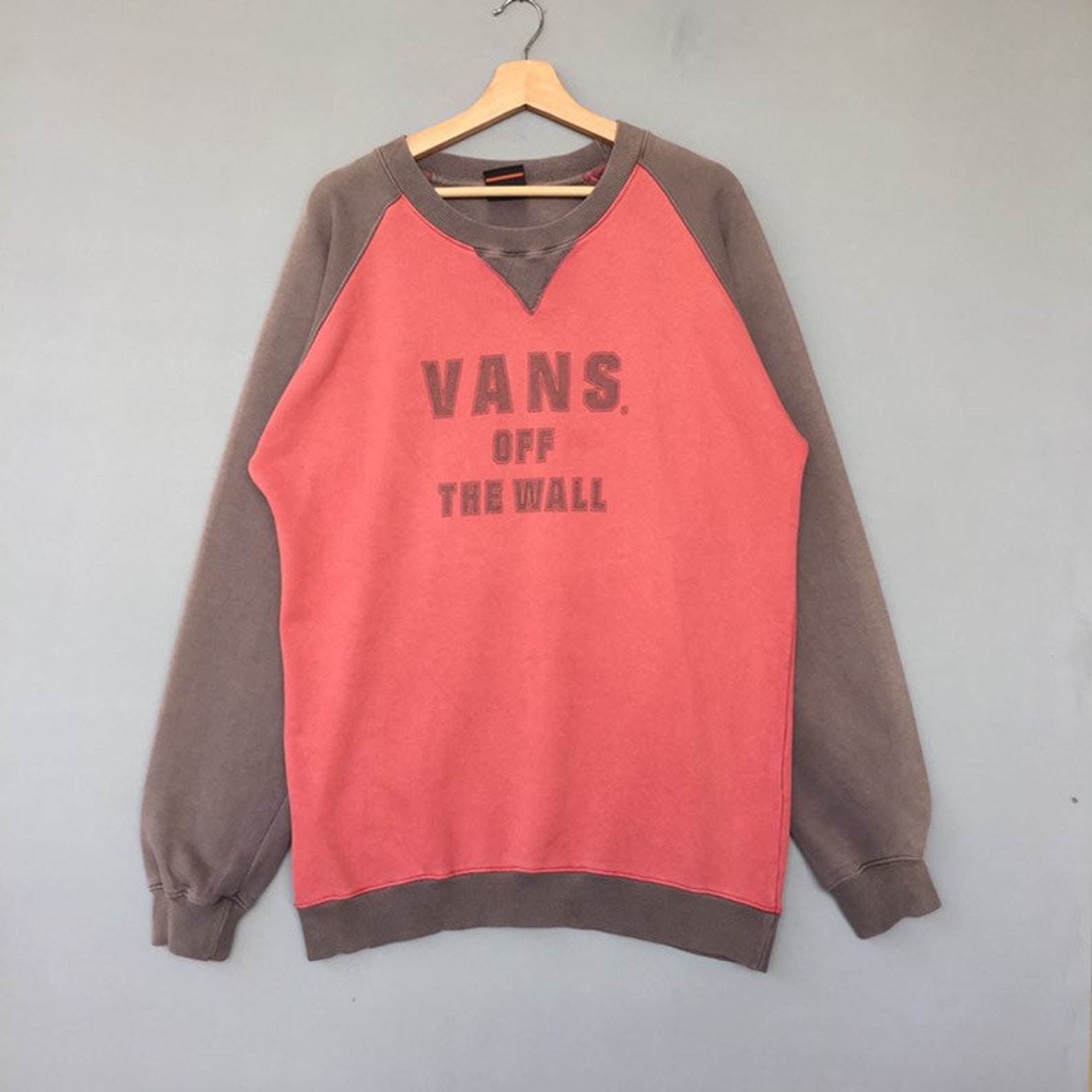 Rare Vintage Vans Crewneck Sweatshirt Full Prints Pullover Etsy