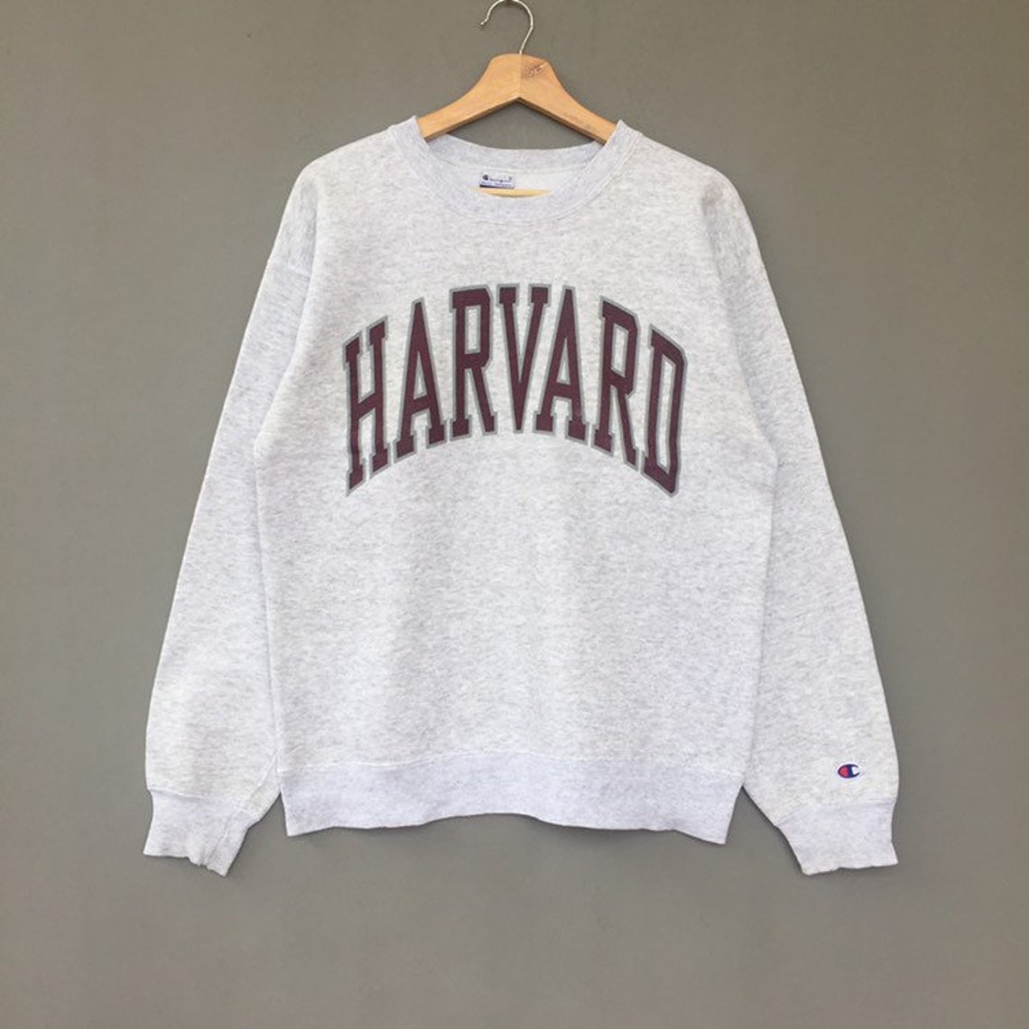 Vintage Champion X Harvard University Sweatshirt Crew Neck - Etsy