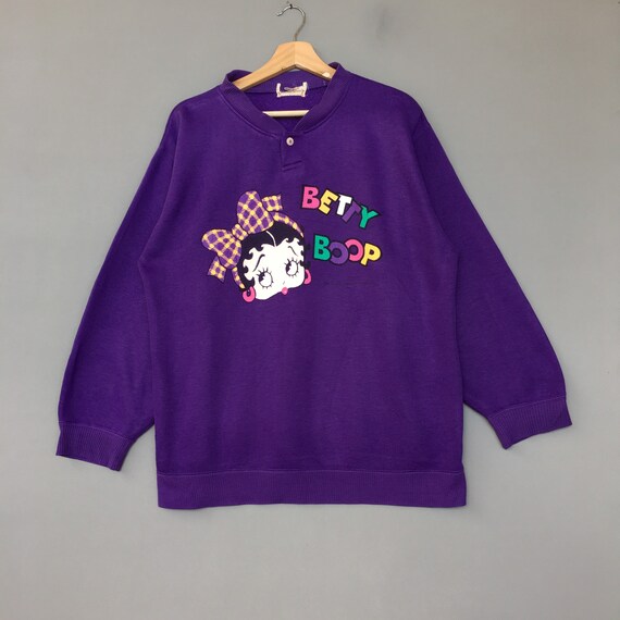 Rare!! Vintage Cartoon Sweatshirt Betty Boop Sweat