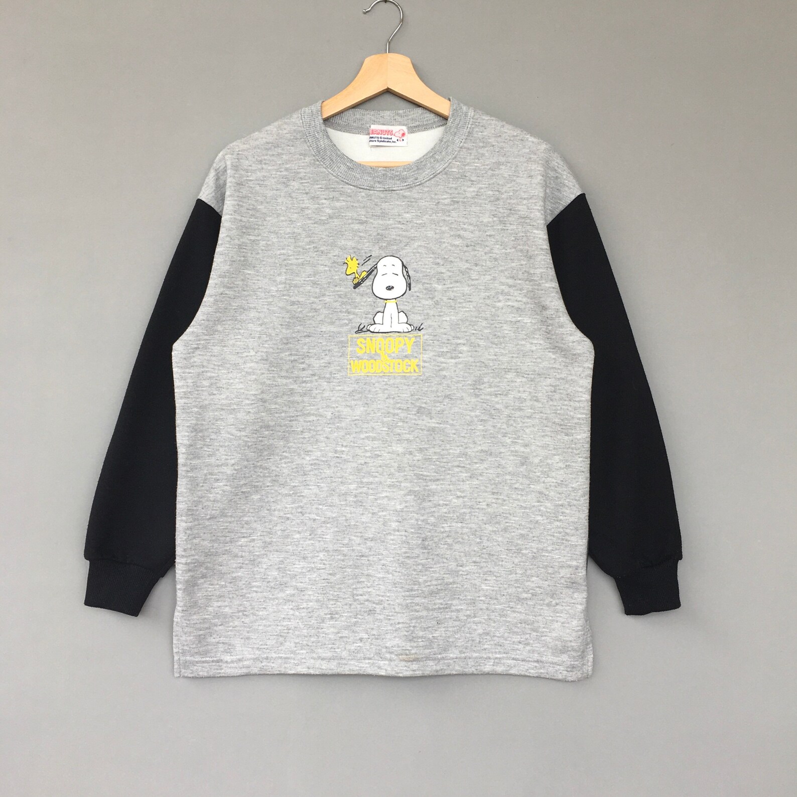 Snoopy Peanut Sweatshirt Peanuts Cartoon Crew Neck sweatshirt Etsy