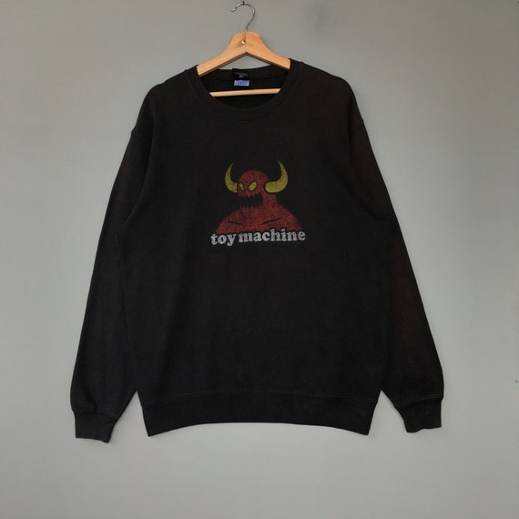 Vintage Toy Machine Skateboard sweatshirt crew nec