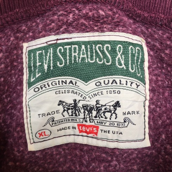 Vintage Levi Sweatshirt Half Zip 