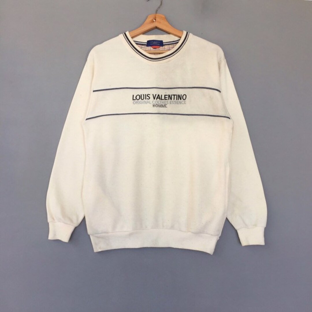 Rare Louis Valentino Original Colthes Sweatshirt Embroidery - Etsy