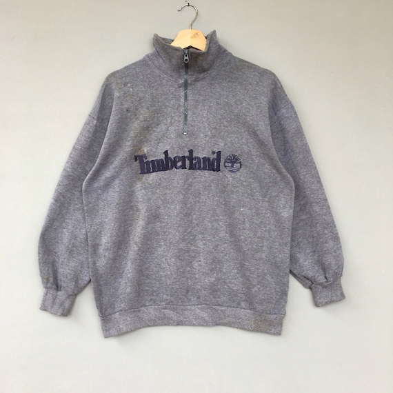 Vintage Timberland Sweatshirt Half Zip Pullover Ju