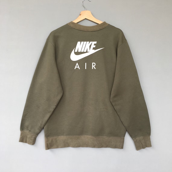 Rare Vintage Nike Air Sweatshirt Print 