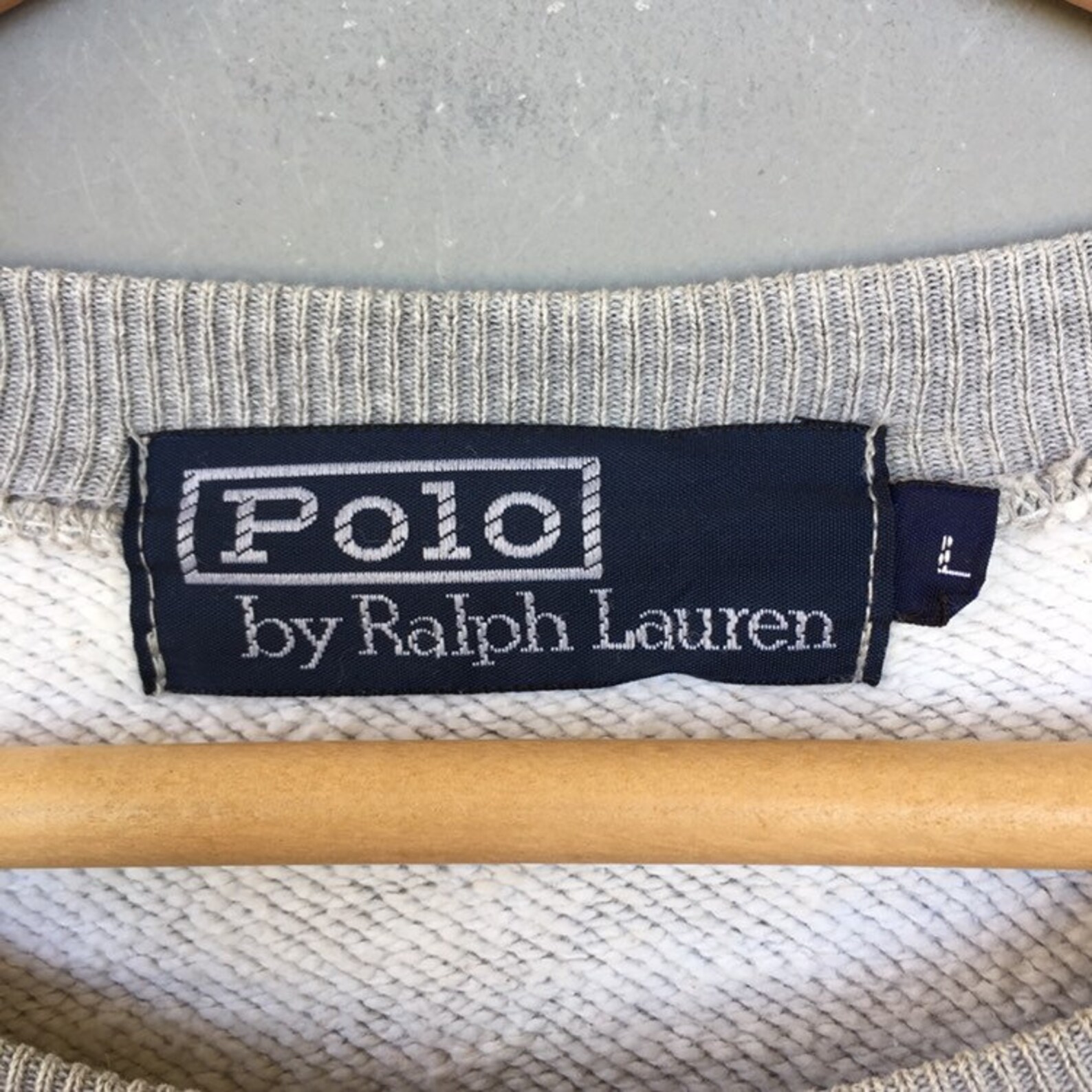 Vintage Polo by Ralph Lauren Sweatshirt Embroidery Logo | Etsy