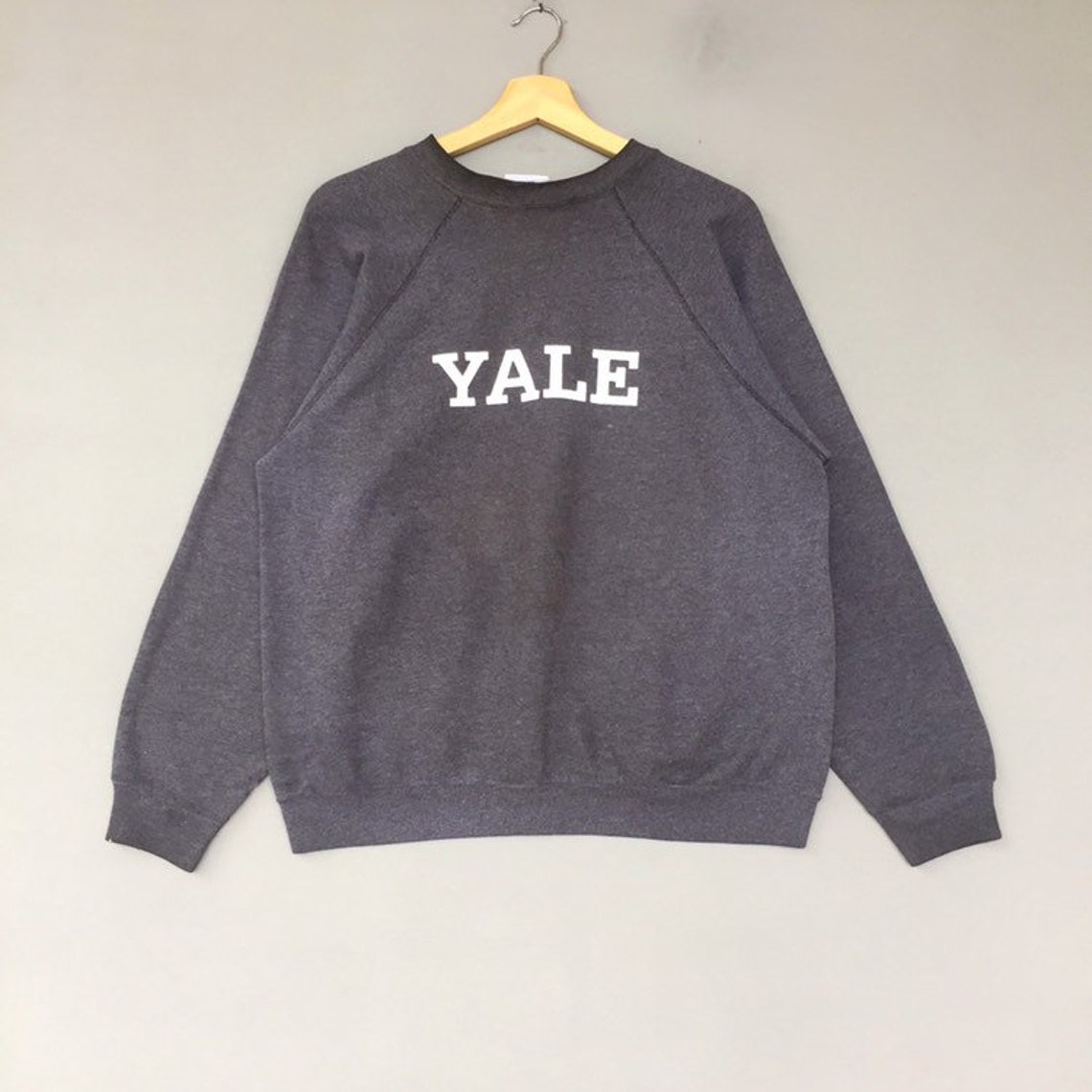 Vintage Yale University sweatshirt crew neck Print Out logo | Etsy