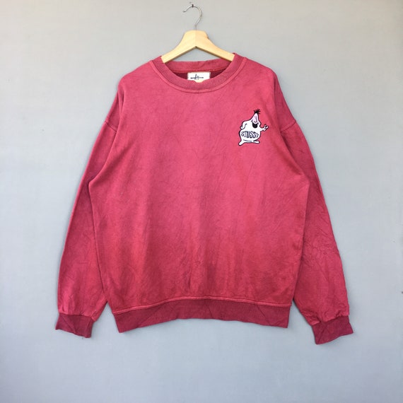 Stussy sweatshirt Crew Neck Sweatshirt Pullover Ju