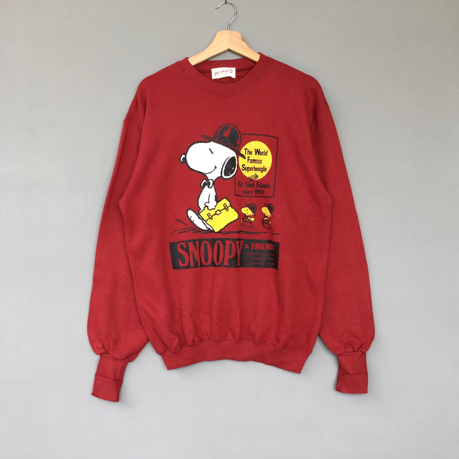 Peanuts Weihnachten Snoopy Sweatshirt - Offiziell Lizenziert