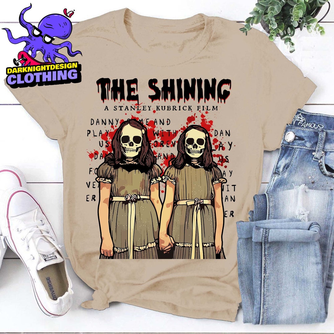 The Grady Sisters Shirt, the Shining Twin Shirt, the Shining Vintage Tee, Redrum Shirt, Horror 