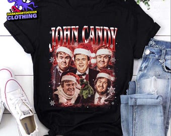 John Candy Christmas Vintage shirt, Pop Culture Shirt, SCTV, John Candy, Eugene Levy, The Happy Wanderers