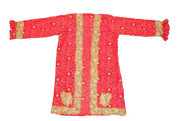 Amazing Boho Embellished Maxi Dress Bohemian Kaft… - image 9