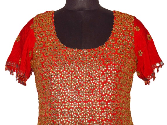 Beautiful Vintage Antique Indian Amazing Kurta El… - image 3