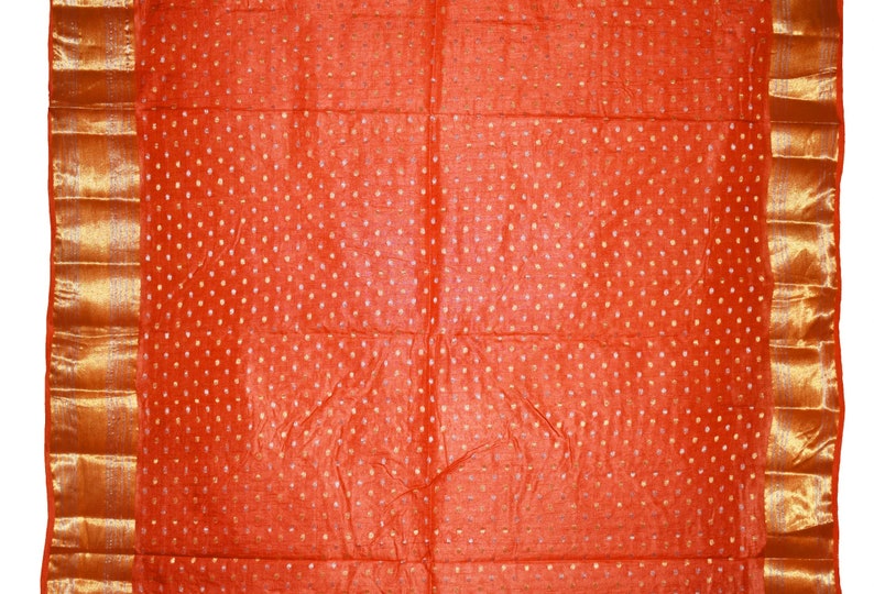Antique Handmade Indian Wedding Silk Saree Bollywood Party Wear Sari Zari Work Used Wear White Saree 5 Yard Vintage Banarasi Loose Fabric