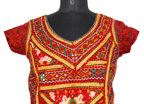 Authentic Vintage Ethnic Banjara Indian Gujarati … - image 3