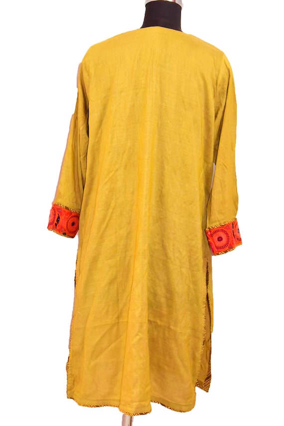 Antique Vinatge Indian Front Gujarati Patch Outline U… Gem