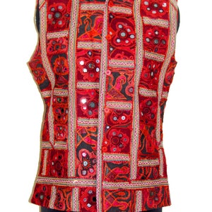 Vintage Ethnic Exclusive Rabari Traditional Rajasthani Badmeri 100% handembroidered Mirror Work Designer Pakkowork Wholesaler Of Koti Jacket
