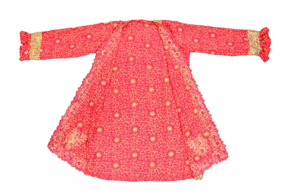 Amazing Boho Embellished Maxi Dress Bohemian Kaft… - image 7